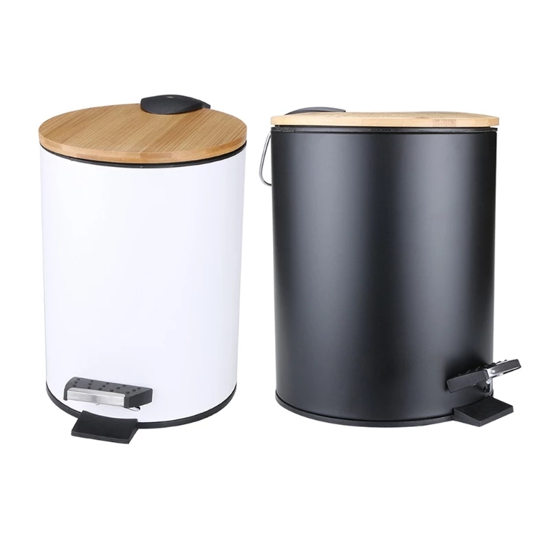 3/5L Houten Flip Step Prullenb - Sustainable Living Eco Friendly recensie en prijs
