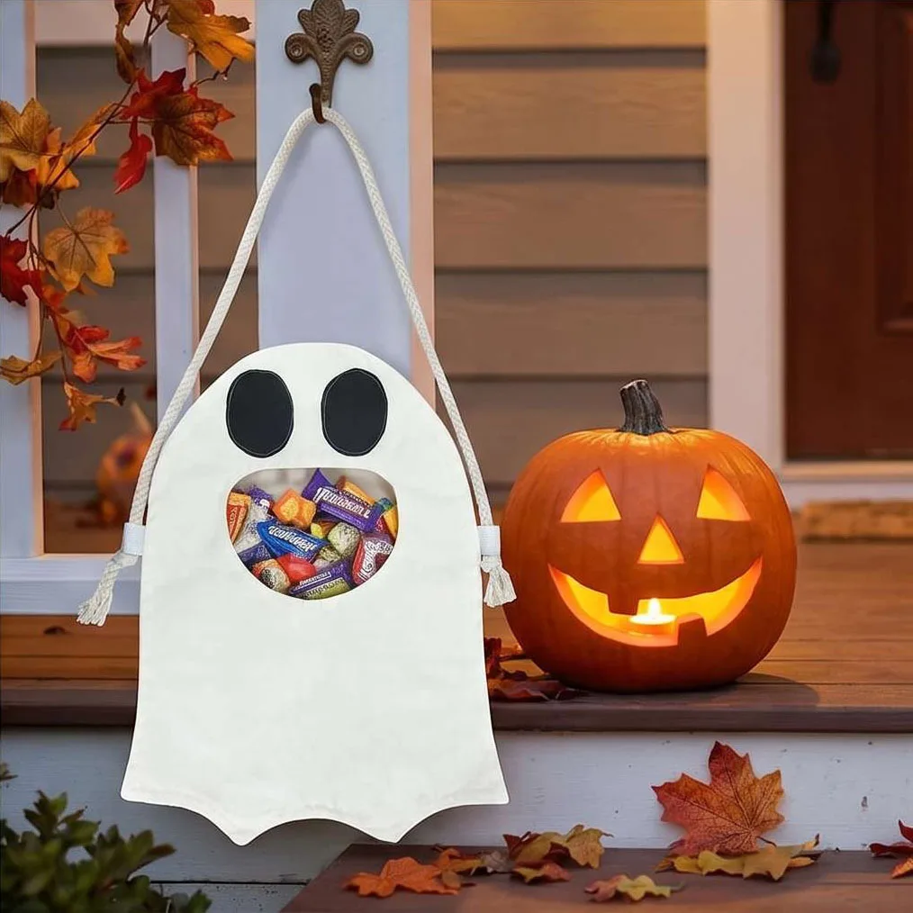 Halloween Ghost Treat Bag Snoe - Sustainable Living Eco Friendly recensie en prijs